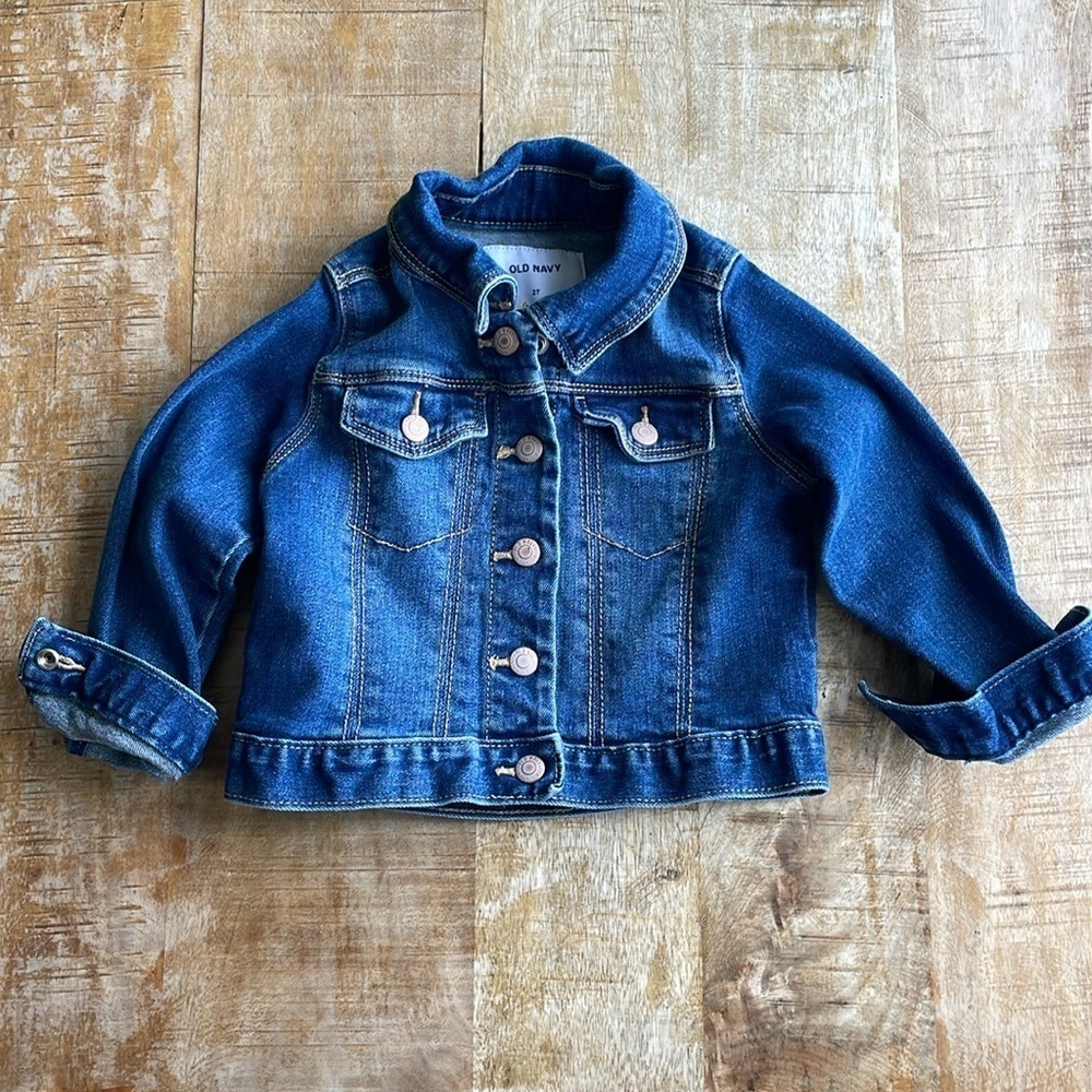 Old Navy Blue Denim Jacket 2t